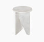 Table d’appoint en travertin (Alba)