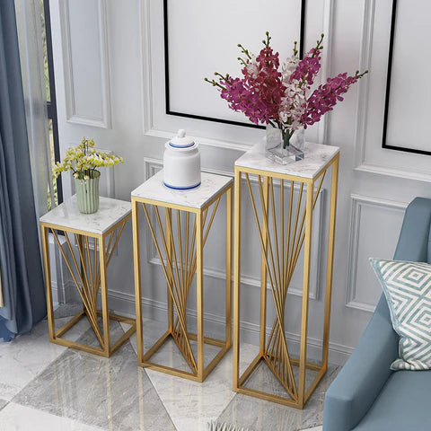 Ensemble de 3 Tables – Design Pratique et Élégant pour Salon Moderne