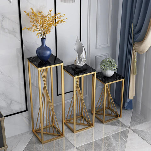 Ensemble de 3 Tables – Design Pratique et Élégant pour Salon Moderne