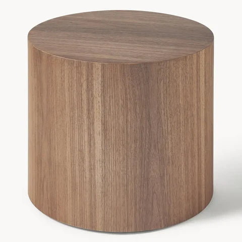 Tables Basses Duo Orion en Bois Plaqué Noyer
